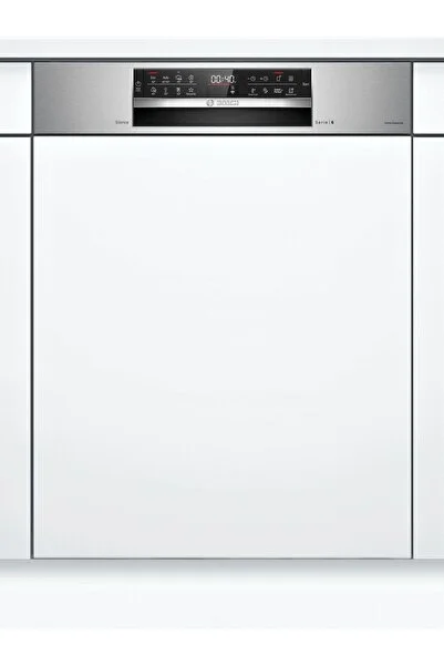 Bosch Smı6eks81t 8 Programlı Inox Yarı Ankastre Bulaşık Makinesi