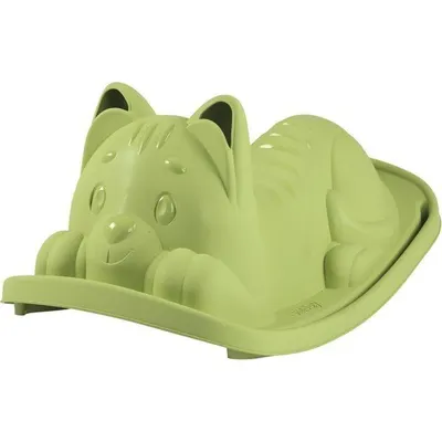 Smoby 830108 Kedi Efektli Yeşil Tahterevalli