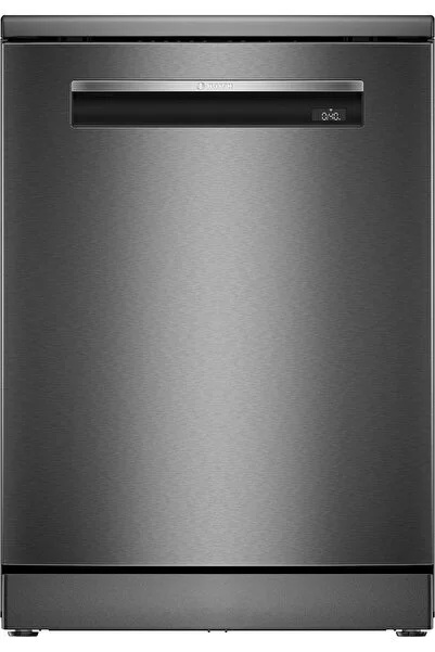 Bosch SMP6ENC60T 6 Programlı Siyah Inox Bulaşık Makinesi