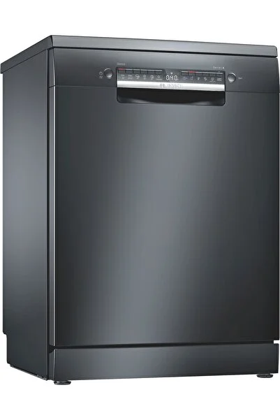 Bosch Sms4ıkc62t 6 Programlı Siyah Inox Bulaşık Makinesi