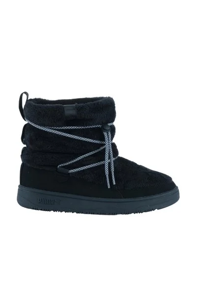 Puma Snowbae Suede Kadın Siyah Bot (402175-01)
