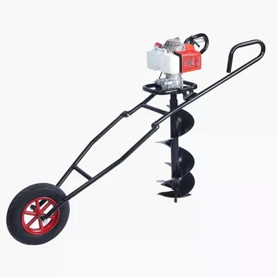 Solax AG65D 30 cm 3 HP Arabalı Toprak Burgu Makinesi