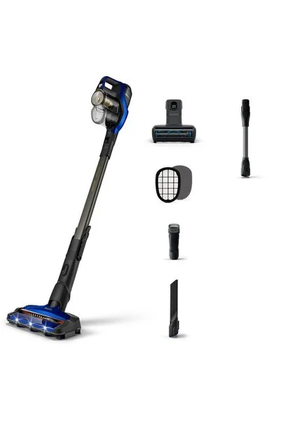 Philips Speedpro Max Premium Dik Şarjlı Süpürge Turbo Modlu , Kablosuz Her Yere Ulaşabilen