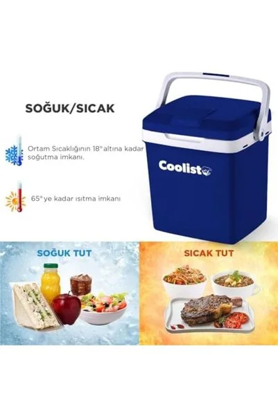 Yıldızan srdshop CLT26 12-220 V 26 lt Termoelektrikli Araç Buzdolabı 1249128