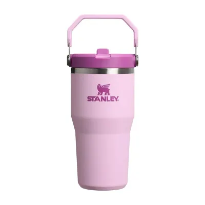 Stanley The Iceflow Flip Straw Pembe 0.60 lt Pipetli Termos Bardak