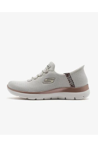 SKECHERS SUMMITS - LEOPARD CHIC Kadın Bej Spor Ayakkabı 150275 NTMT