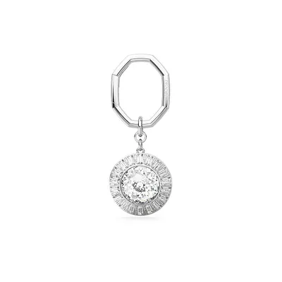 Swarovski 5669119 Lucent Keyring Cre-Rhs Anahtarlık