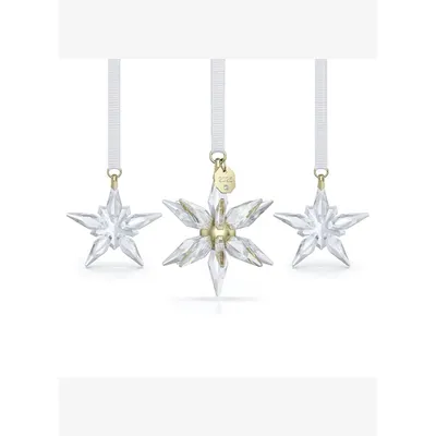 Swarovski 5701628 Annual Edition Ornament Set 3D 2025 Ev Dekorasyonu