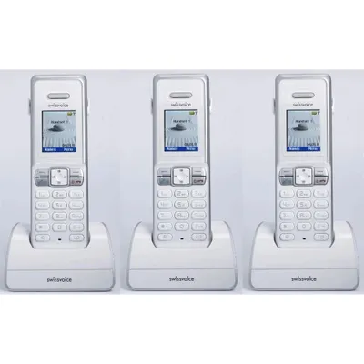Swissvoice IH250 Trio Renkli Ekran Handsfree Telsiz Telefon