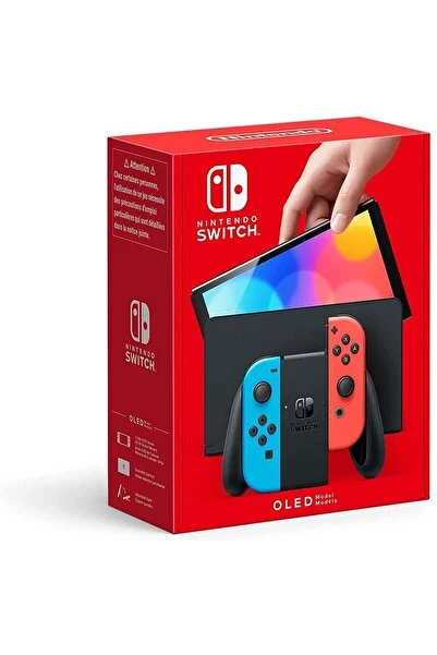 Nintendo Switch Konsol Oled Model - Neon Blue/neon Red