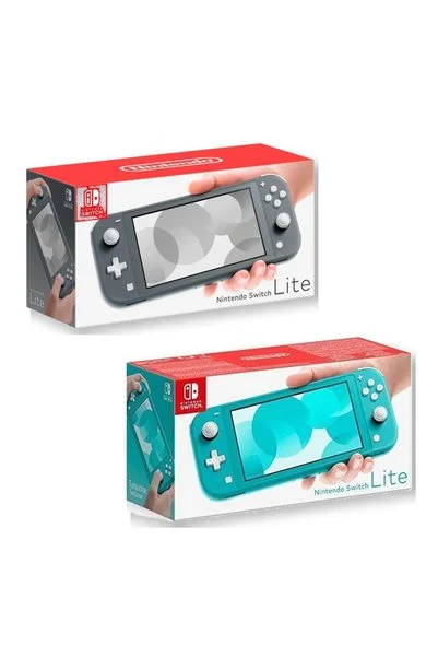 Nintendo Switch Lite 2'li Kardeş Seti – Gri + Turkuaz