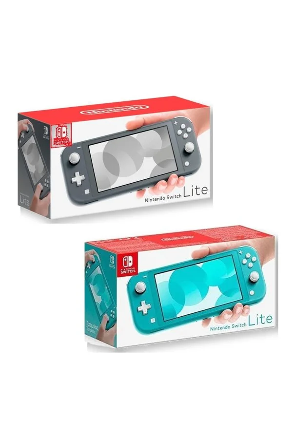 Nintendo Switch Lite 2'li Kardeş Seti – Gri + Turkuaz
