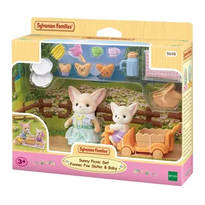 Sylvanian Families 5698 Piknik Seti Çöl Tilkisi Kız ve Bebek