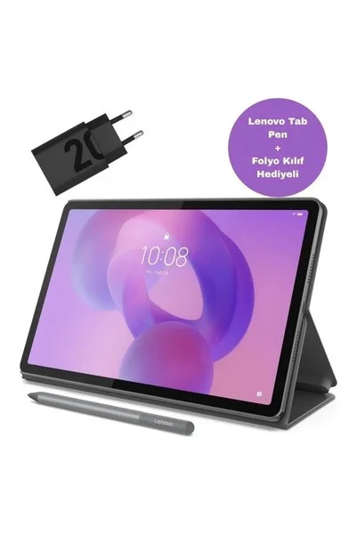 LENOVO Tab K11 TB336FU 4gb 128GB Wifi + Bluetooth Tablet ZAFS0206TR Tab Pen + Folyo Kılıf