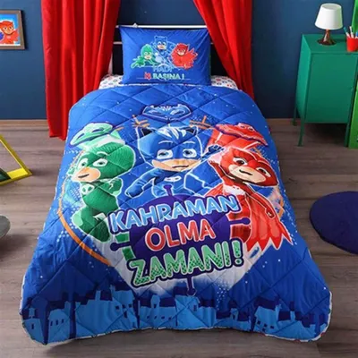 Taç LISANSLI YORGAN SETI PJ MASKS