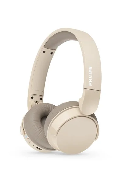 Philips Tah3209 Kablosuz Kulak Üstü Kulaklık Dinamik Bas, Bluetooth, 25 Saat Kullanım Bej