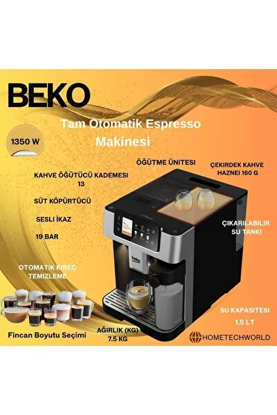 Beko Tam Otomatik Espresso Makinesi