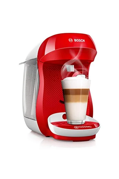 Bosch tassimo kapsüllu kahve makinasi kirmizi