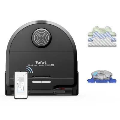 Tefal RG9675 X-Plorer Siyah Robot Süpürge