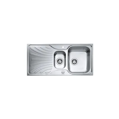 Teka NERİSSA60B Sol Damlalıklı Çelik Evye