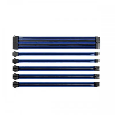 Thermaltake Tt Mod Mavi/Siyah Power Supply Sleeved Kablo Seti