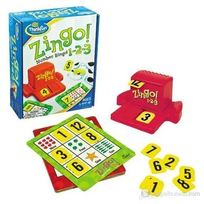 ThinkFun 7703 Zingo! 1-2-3