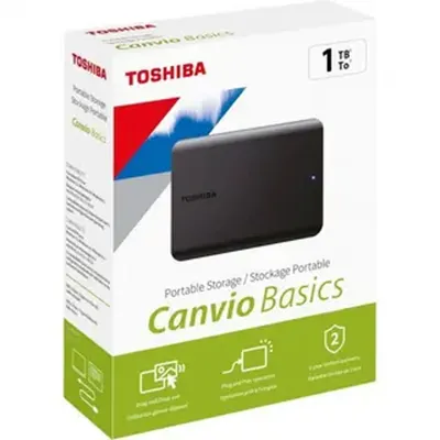 Toshiba HDTB510EK3AA Canvio Basics 1TB 2.5" USB 3.2 Taşınabilir Disk