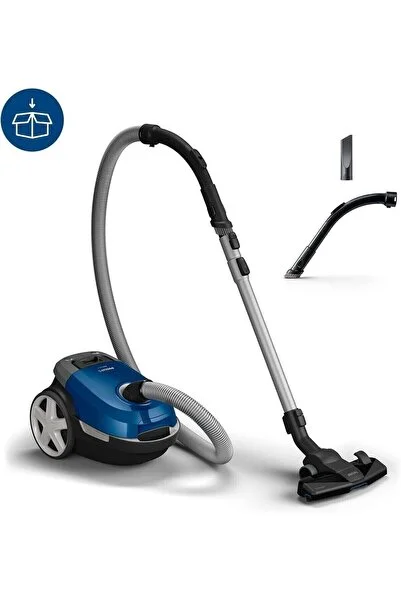 Philips Toz Torbalı Süpürge, Alerji Dostu, 9 M Kablo, Triactive Başlık, 3 Litre Toz , 900 Wolt