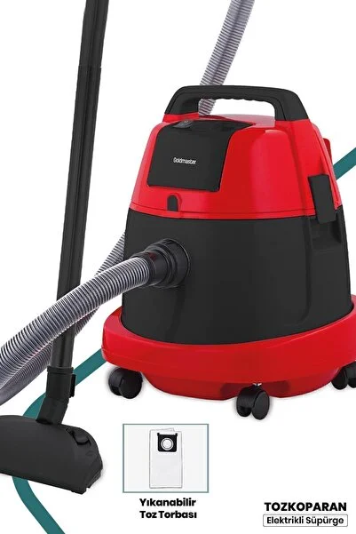GOLDMASTER Tozkoparan 2200 Watt Islak Kuru 20 Litre Kapasiteli Yıkanabilir Toz Torbalı Küre Elektrikli Süpürge