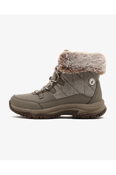 SKECHERS TREGO WINTER FEELINGS Kadın Bej Kar Botu 167431 TPE