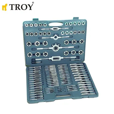 Troy 36110 110 Parça Kılavuz Pafta Seti