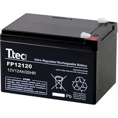 Ttec 12v12ah Bakımsız Kuru Akü