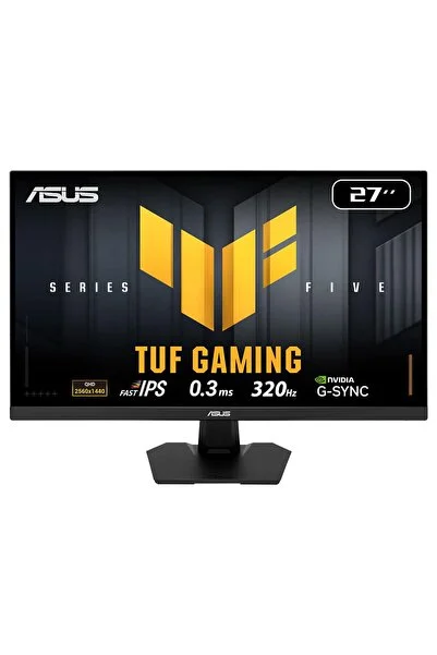 ASUS TUF Gaming VG27AQM5F 27 inç 320Hz 0.3ms 2K QHD Adaptive Sync Fast IPS Gaming Monitör
