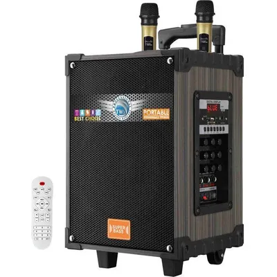 Ultratekno LT-912 Süper Bass Kumandalı Şarjlı Çift Mikrofonlu Hoparlör