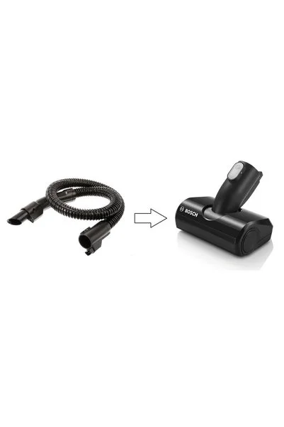 Bosch Unlimited Serie 6-7-8 Şarjı Süpürge Hortumu Ve Mini Turbo Fırça