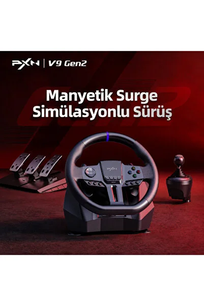 pxn V9 Gen2 PC/PS3-4/ Xbox S-X Yarış Direksiyonu