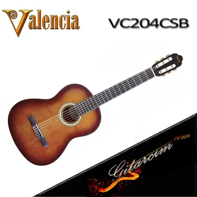 Valencia VC204CSB Klasik Gitar