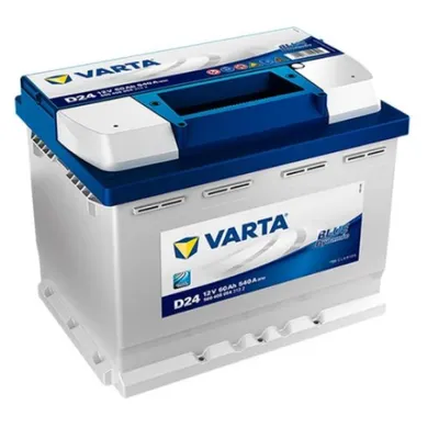 Varta 12 V 60 Ah 540 A EN Blue Dynamic D24 Akü