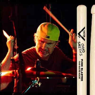 Vater VHCHADW Chad Smiths Funk Blaster İmzalı Ahşap Uçlu Baget