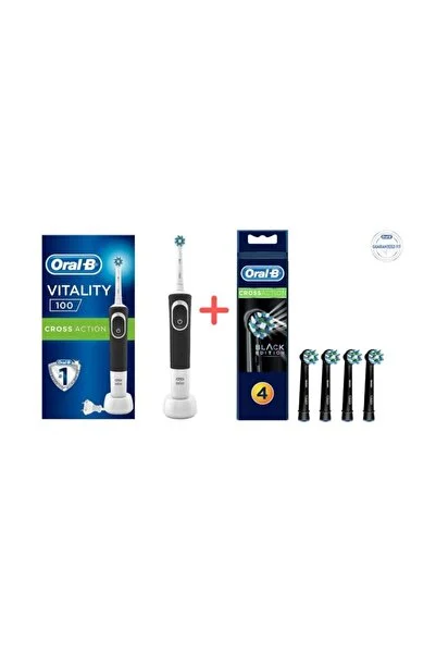 Oral-B Vitality D100 Şarjlı Diş Fırçası Siyah