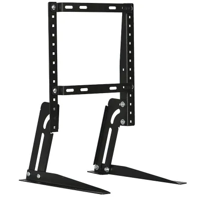 Vontech LMA-03 22-49 Lcd Led Kilitli Sabit Askı Aparatı + Tv Ayağı Masa Standı