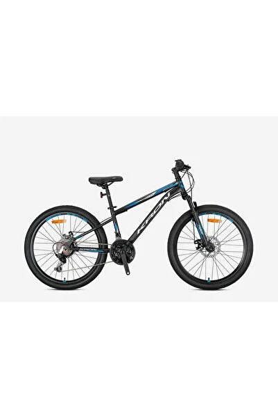 Kron VORTEX 4.0 - 24" MTB - 13' - 21 Vites - V.B. - Mat Siyah-Gri/Mavi