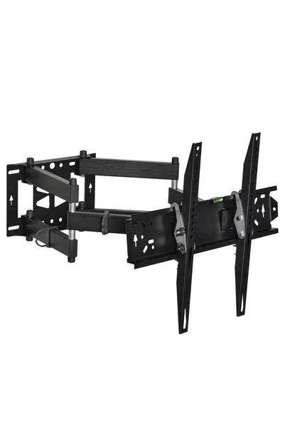 VONTECH VT-952 HC Pro 55-98'' Çift Kollu Kilitli Hareketli Televizyon Duvar Askı Aparatı