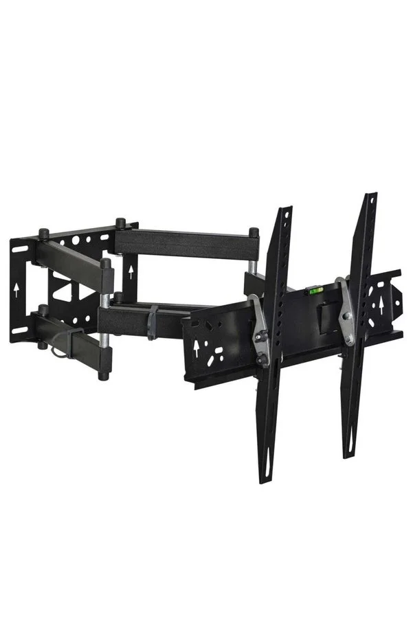 VONTECH VT-952 HC Pro 55-98'' Çift Kollu Kilitli Hareketli Televizyon Duvar Askı Aparatı