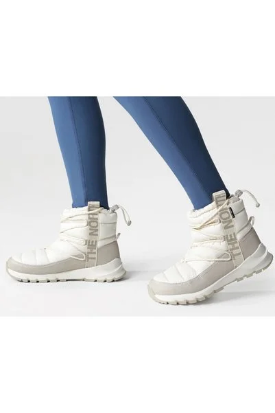 THE NORTH FACE W Thermoball Lace Up Wp Kadın Kar Botu NF0A5LWD32F1 Krem