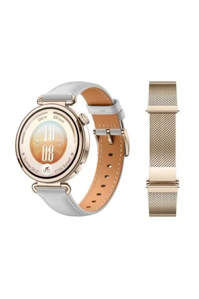 Huawei Watch GT7 41mm Gri + Gold Kordon