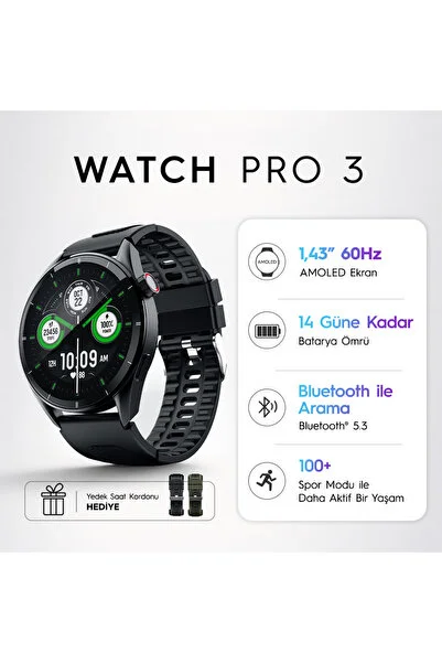 TECNO Watch Pro 3 (Tecno Türkiye Garantili)