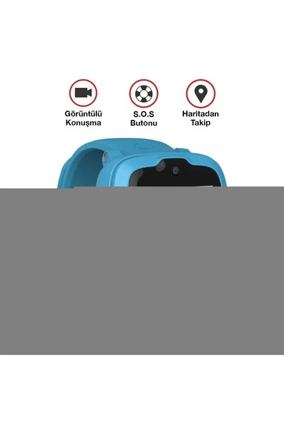 Wiky Watch 4 Plus Akıllı Çocuk Saati Mavi