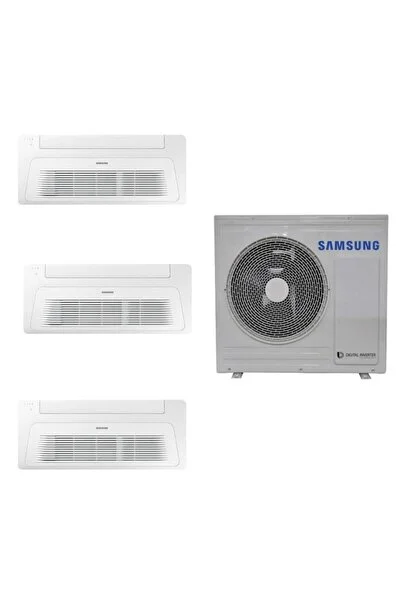 Samsung Wind Free Multi Tek Yön Kaset 1+3 Sistem (aj068txj3kh/ea) 9+9+9 Btu Iç 6,8 Kw Dış Ünite