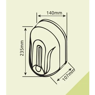 Xinda ZYQ110 Sensörlü 1100 ml Sıvı Sabunluk